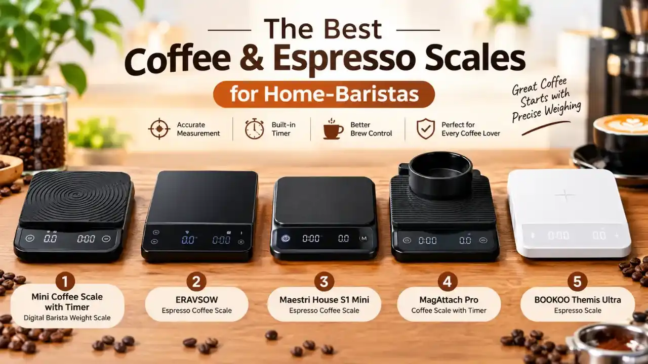 Best Coffee & Espresso Scales for Home-Baristas