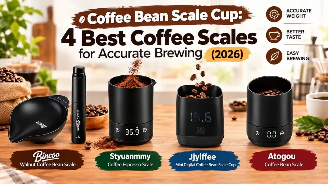 Coffee Bean Scale Cup