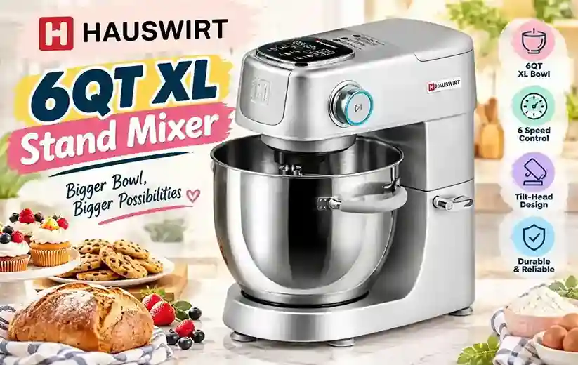 Hauswirt Stand Mixer 6QT XL