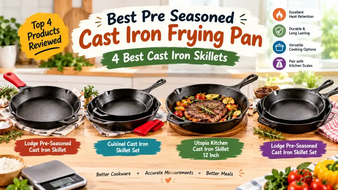 Pre Seasoned Cast Iron Frying Pan
