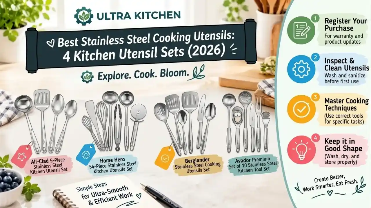 Stainless Steel Cooking Utensils