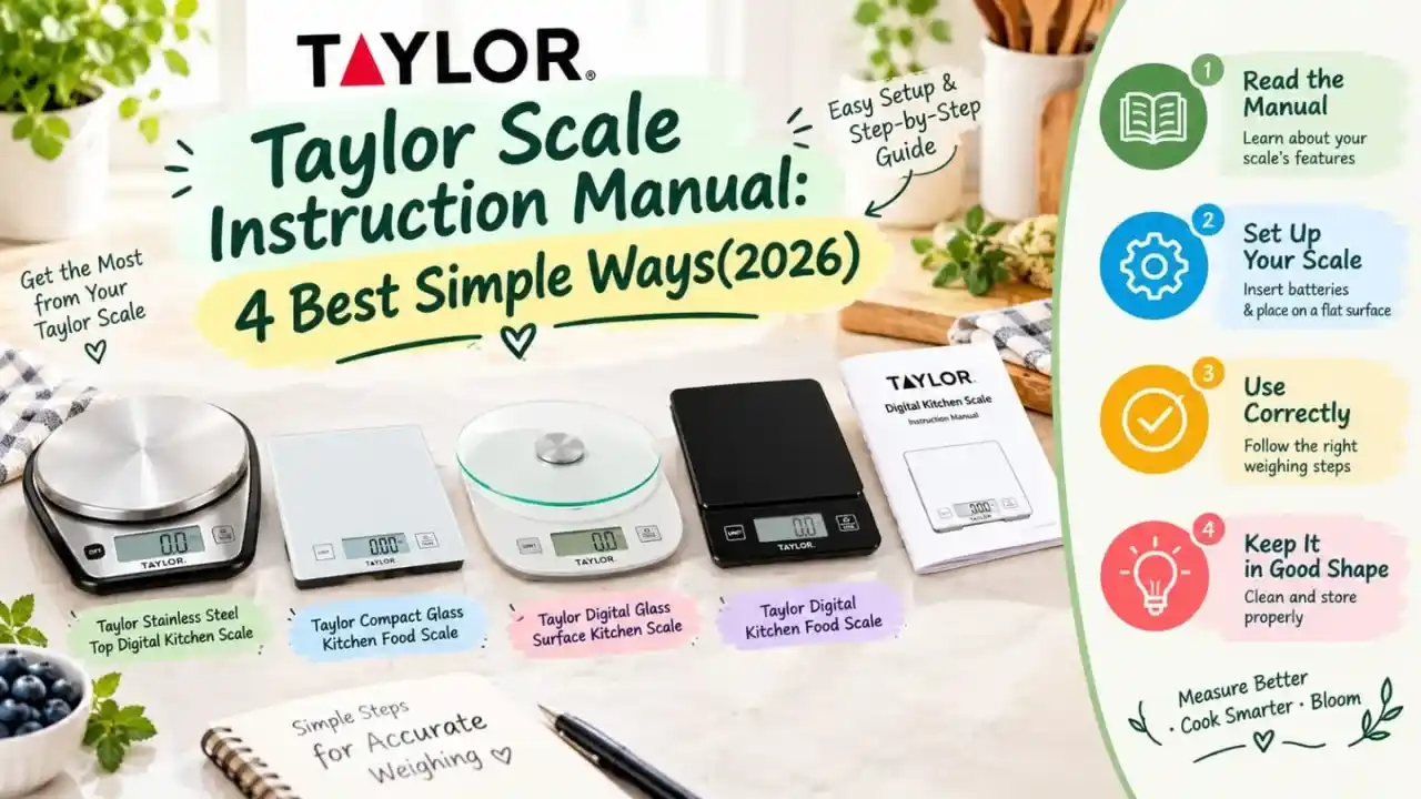 Taylor Scale Instruction Manual