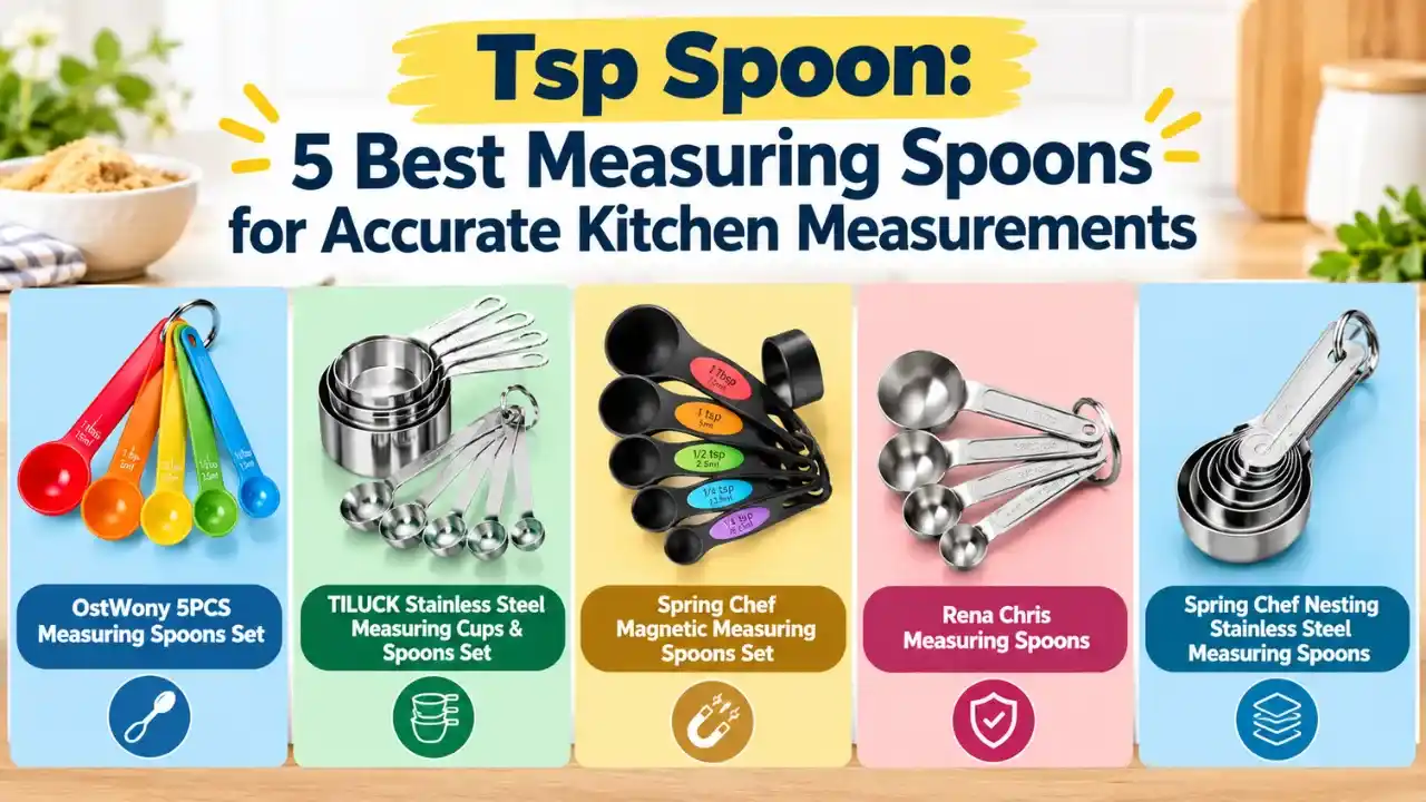 Tsp Spoon: 5 Best Measuring Spoons