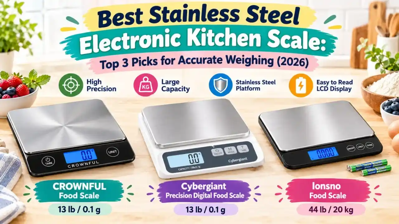 Stainless Steel Electronic Kitchen Scale